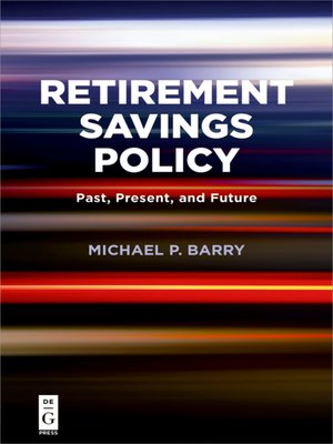 cover image of Retirement Savings Policy
